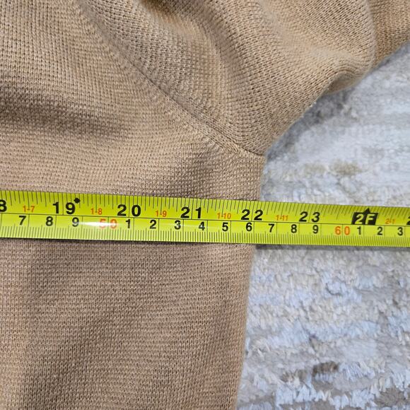 J. Crew Eloise Sweater Blazer Wool Blend Camel Neutral Medium Minimalist Capsule - Picture 6 of 7